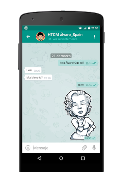Baixar Plus Messenger Contato para Android captura de tela 4