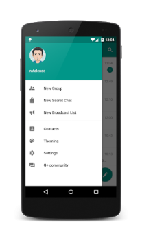 Baixar Plus Messenger Contato para Android captura de tela 5