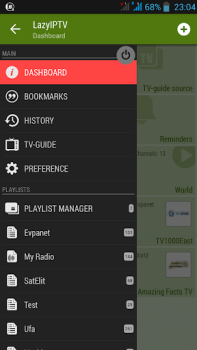 Baixar LAZY IPTV Editores e Reprodutores de Vídeo para Android captura de tela 2