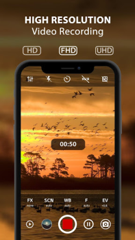 Baixar ProCam X ( HD Câmera Pro ) Foto para Android captura de tela 2