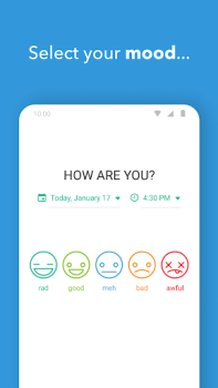 Baixar Diário - Seguimento de Humor Estilo de vida para Android captura de tela 2