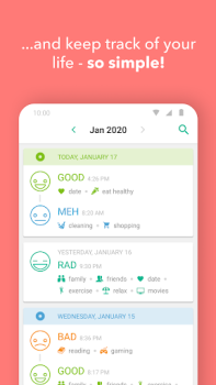 Baixar Diário - Seguimento de Humor Estilo de vida para Android captura de tela 4