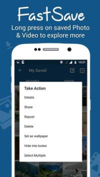Baixar Video Downloader for Instagram Social para Android captura de tela 6