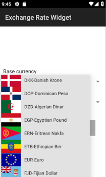 Baixar Taxa de Câmbio Widget Finanças para Android captura de tela 3