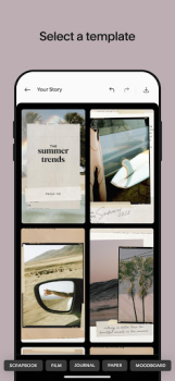 Baixar Unfold: Colagem de Fotos Arte e design para Android captura de tela 4