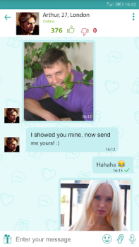 Baixar Flirtogram: dating, chat Social para Android captura de tela 3