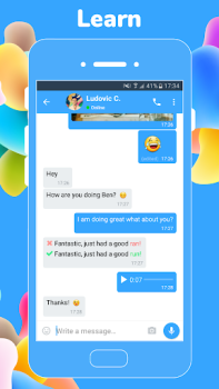 Baixar Speaky: Intercâmbio de Línguas Educação para Android captura de tela 4