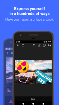 Baixar Reposter para Instagram: Baixa Social para Android captura de tela 2