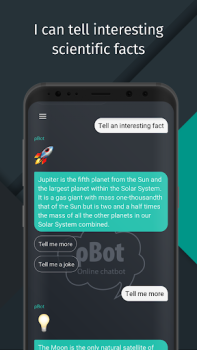 Baixar Chatbot roBot Entretenimento para Android captura de tela 4