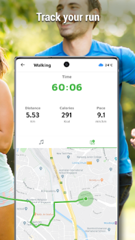 Baixar Caminhada Corrida e Correr GPS Saúde e Bem-estar para Android captura de tela 2