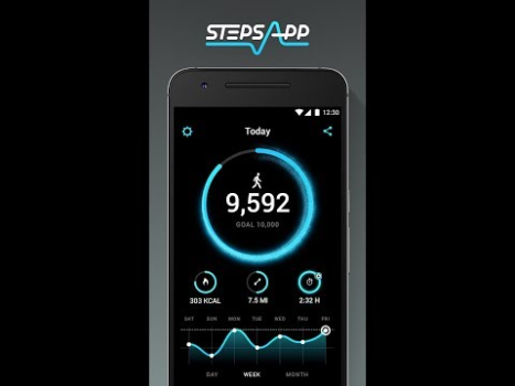 StepsApp Pedómetro