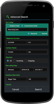 Baixar Call Recorder (No Ads) Ferramentas para Android captura de tela 4