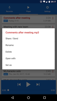 Baixar Gravador de Voz Ferramentas para Android captura de tela 5