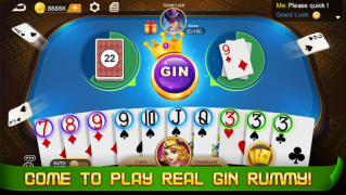 Baixar Gin Rummy Jogos de tabuleiro para Android captura de tela 2