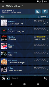 Baixar Rock Band Companion Música para Android captura de tela 6