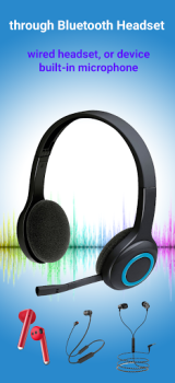 Baixar Earbuds Voice Recorder Música e áudio para Android captura de tela 2
