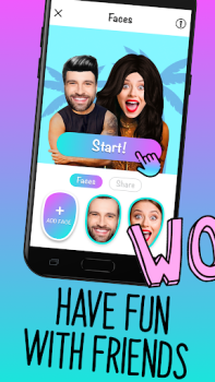 Baixar Faces: colocar rosto em videos Entretenimento para Android captura de tela 4