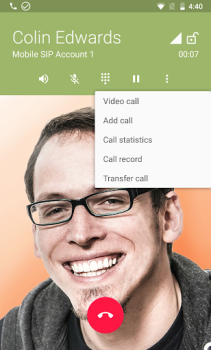 Baixar Zoiper IAX SIP VOIP Softphone Contato para Android captura de tela 3