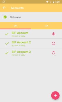 Baixar Zoiper IAX SIP VOIP Softphone Contato para Android captura de tela 7