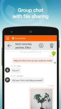 Baixar Linphone Contato para Android captura de tela 3