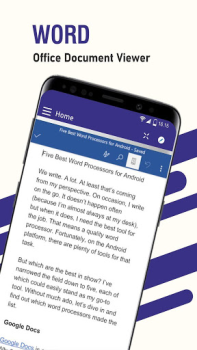 Baixar Office Reader - WORD/PDF/EXCEL Emprego para Android captura de tela 5