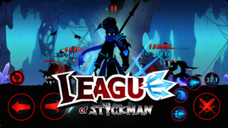 Baixar League of Stickman Free- Shado Jogos de ação para Android captura de tela 4