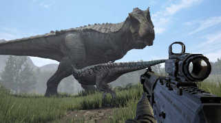Baixar Dino Hunter - Wild Jurassic Hunting Expedition Jogos de ação para Android captura de tela 4