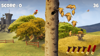 Baixar Moorhuhn - Crazy Chicken Remak Arcade para Android captura de tela 5