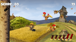 Baixar Moorhuhn - Crazy Chicken Remak Arcade para Android captura de tela 6