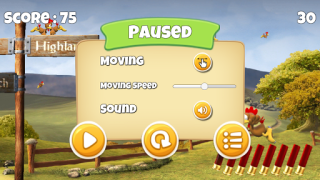 Baixar Moorhuhn - Crazy Chicken Remak Arcade para Android captura de tela 7