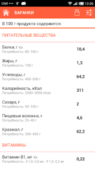 Baixar Состав продуктов Livros e Referências para Android captura de tela 3