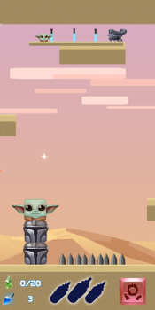 Baixar Baby Yoda: New Cyber Casual Adventures Aventura para Android captura de tela 5