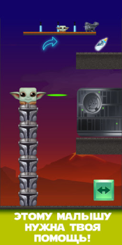 Baixar Baby Yoda: New Cyber Casual Adventures Aventura para Android captura de tela 7