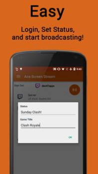 Baixar Ace Live Streaming Ferramentas para Android captura de tela 4