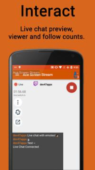 Baixar Ace Live Streaming Ferramentas para Android captura de tela 5