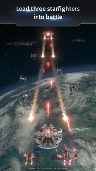 Baixar StarWars™: StarfighterMissions Jogos de papéis para Android captura de tela 2