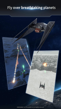 Baixar StarWars™: StarfighterMissions Jogos de papéis para Android captura de tela 5