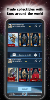 Baixar Star Wars Card Trader da Topps Entretenimento para Android captura de tela 2