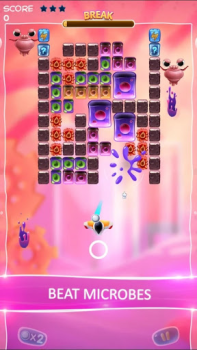 Baixar Bio Bricks Breaker Arcade para Android captura de tela 4