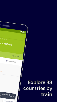 Baixar Eurail/Interrail Rail Planner Mapas e navegação para Android captura de tela 2