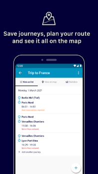 Baixar Eurail/Interrail Rail Planner Mapas e navegação para Android captura de tela 4