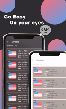 Baixar USA Number Receive SMS online Contato para Android captura de tela 3