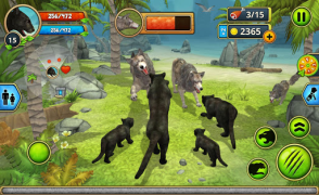 Baixar Panther Family Sim Online - Animal Simulator Simuladores para Android captura de tela 6