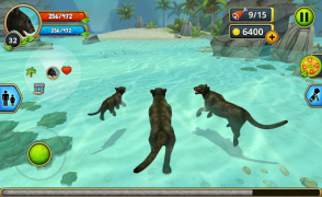 Baixar Panther Family Sim Online - Animal Simulator Simuladores para Android captura de tela 7