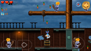 Baixar Бродилка Приключения Кролика Бини Arcade para Android captura de tela 6