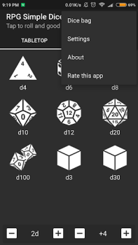 Baixar RPG Simple Dice Ferramentas para Android captura de tela 4