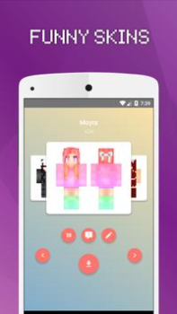 Baixar Meninas Skins de Minecraft Ferramentas para Android captura de tela 5