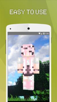Baixar Meninas Skins de Minecraft Ferramentas para Android captura de tela 6