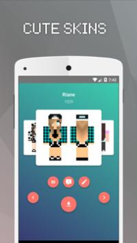 Baixar Meninas Skins de Minecraft Ferramentas para Android captura de tela 7