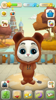 Baixar Gato Falante Oscar Casual para Android captura de tela 4
